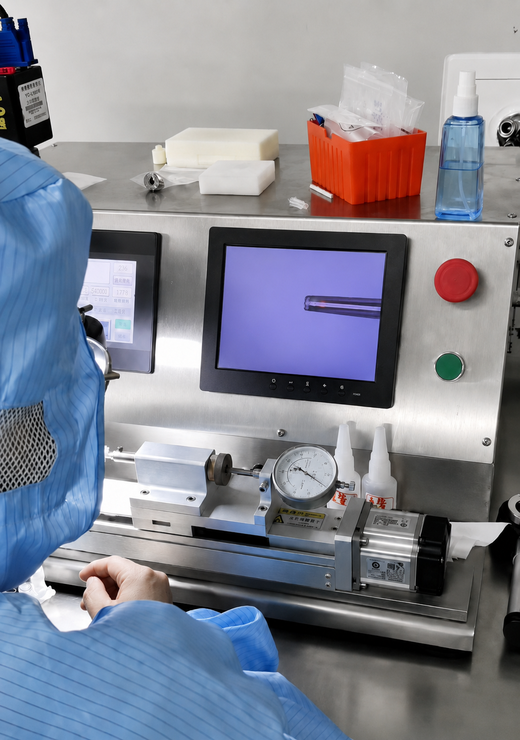 Quality inspection process for medical consumables