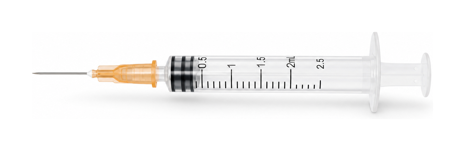 Standard disposable syringe main render for the product group