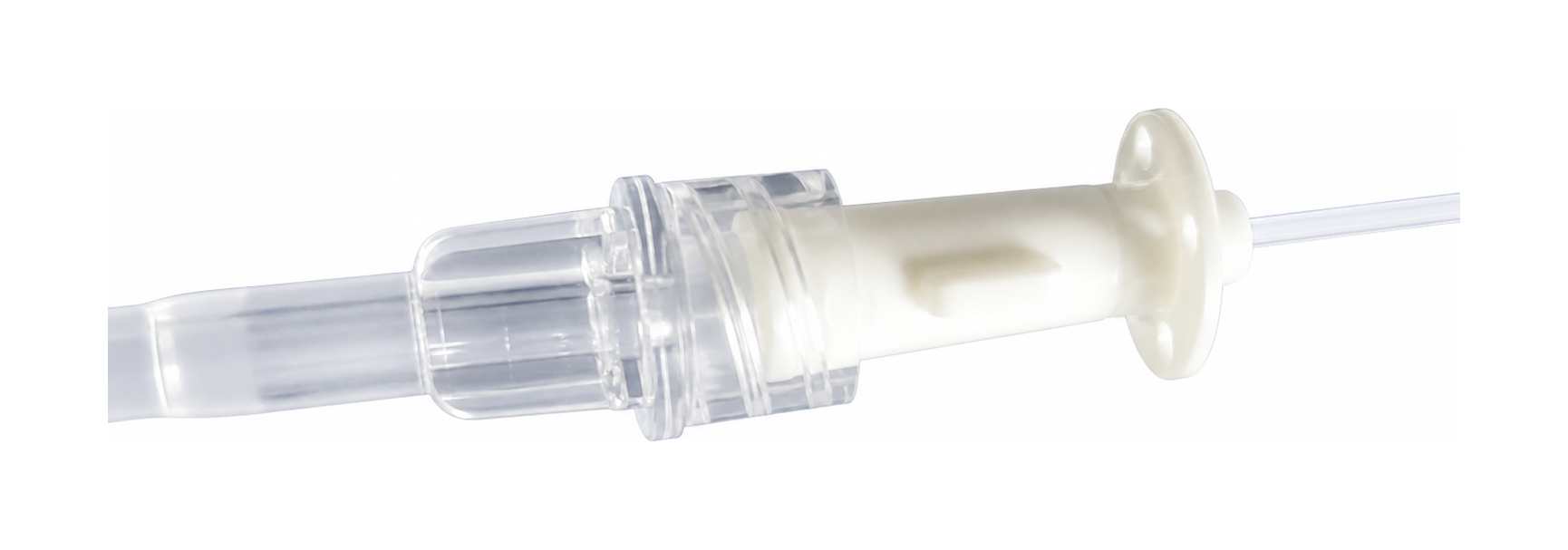Integrated drainage bag main image with tube and bag visible