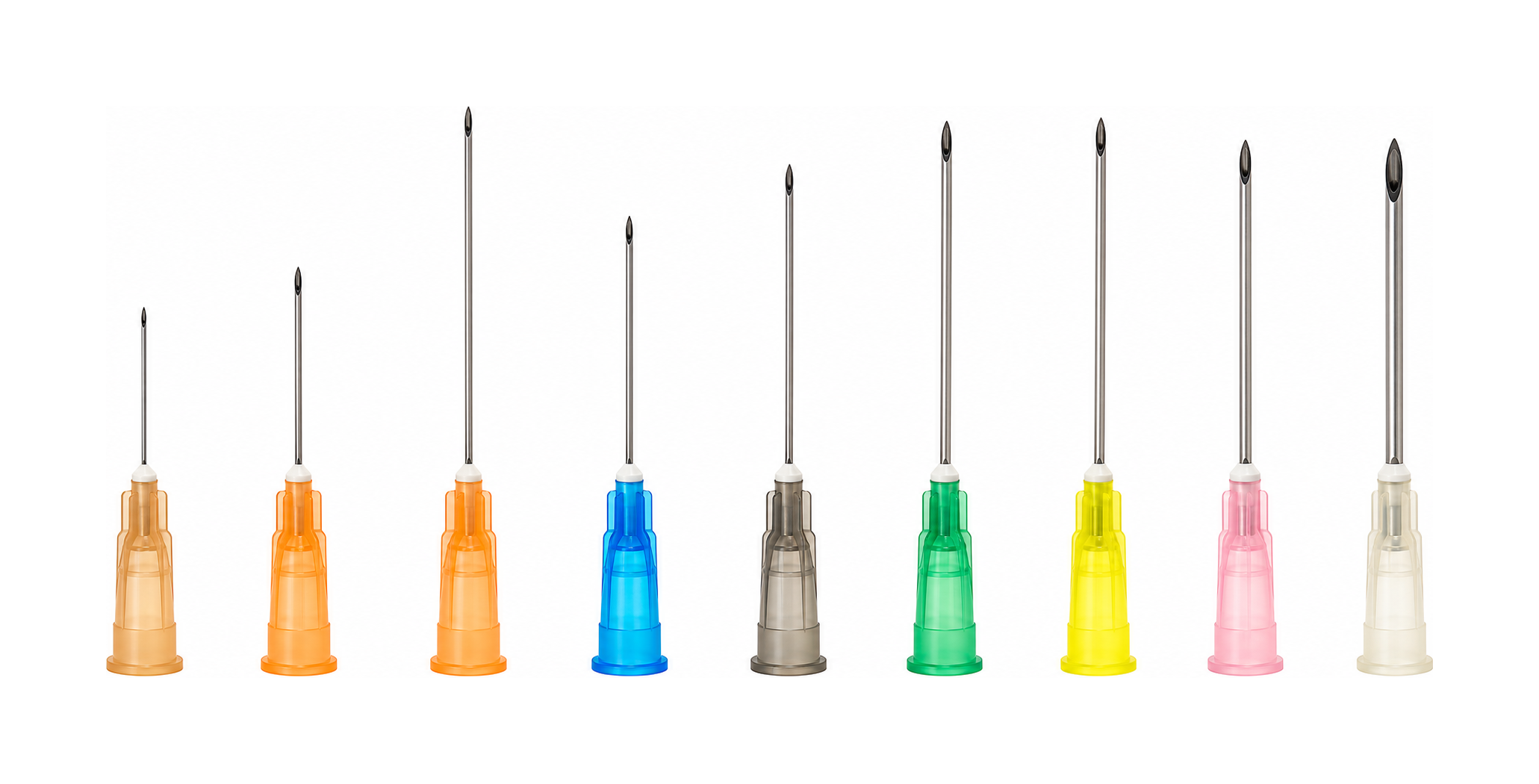 Veterinary syringe series main image with 1 ml and 2 ml product options visible